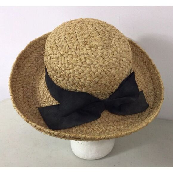 Tracey Tooker natural straw sun hat, one size, $275 - Picture 1 of 6